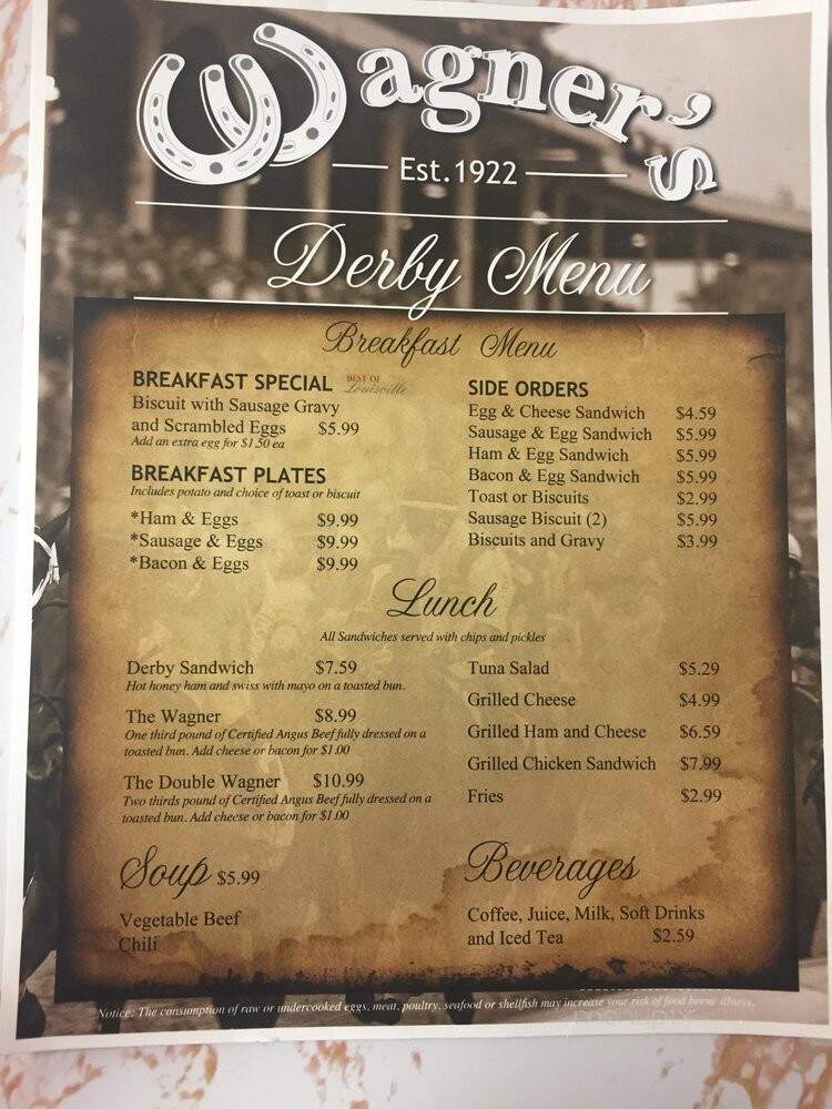 Wagner's Pharmacy - Louisville, KY menu_pic