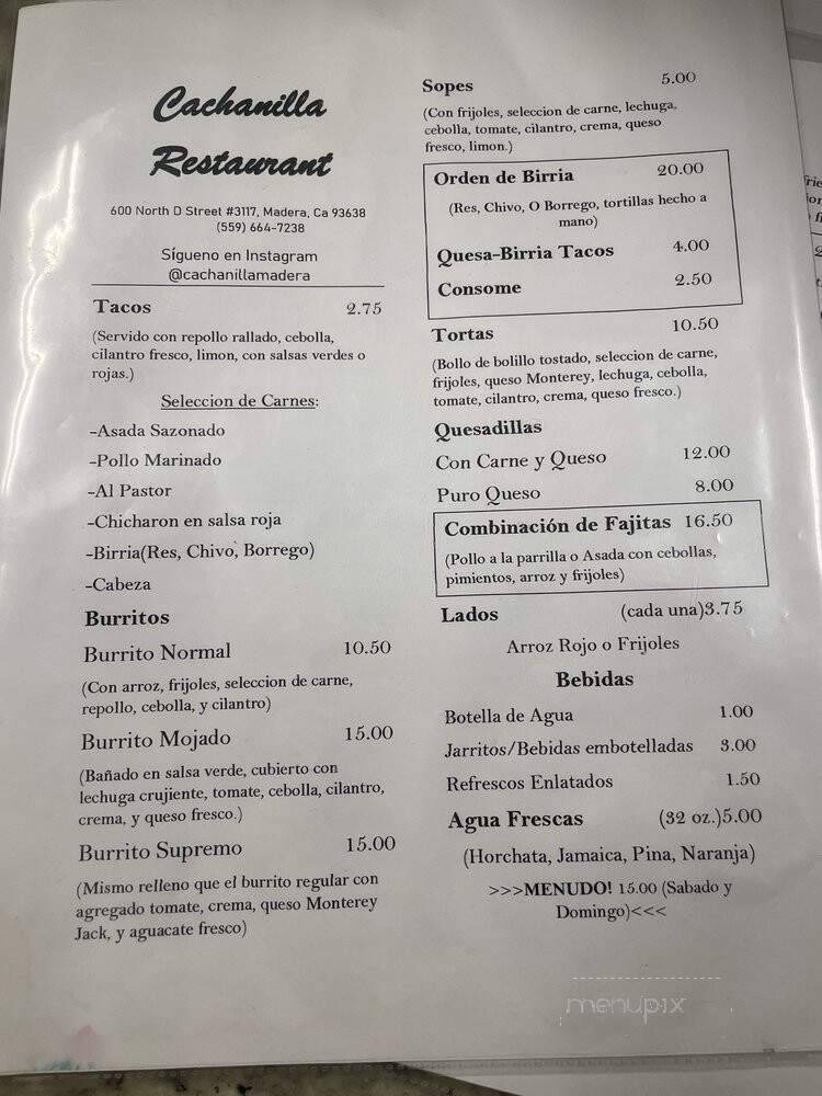 Las Tejanitas Cafe - Madera, CA