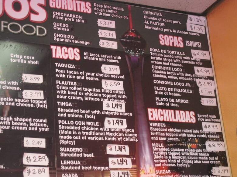 Los Antojos - Las Vegas, NV menu_pic