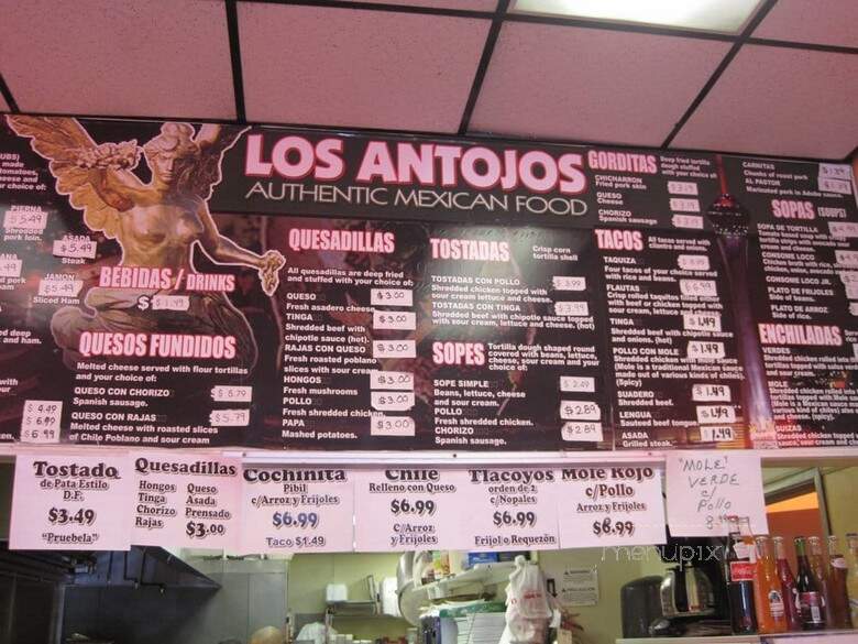 Los Antojos - Las Vegas, NV menu_pic