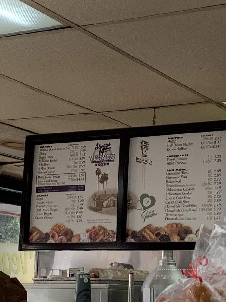 Yum Yum Donuts - Madera, CA menu_pic