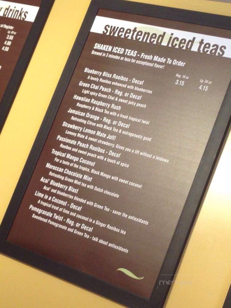 Tea Exchange - Lake Arrowhead, CA menu_pic