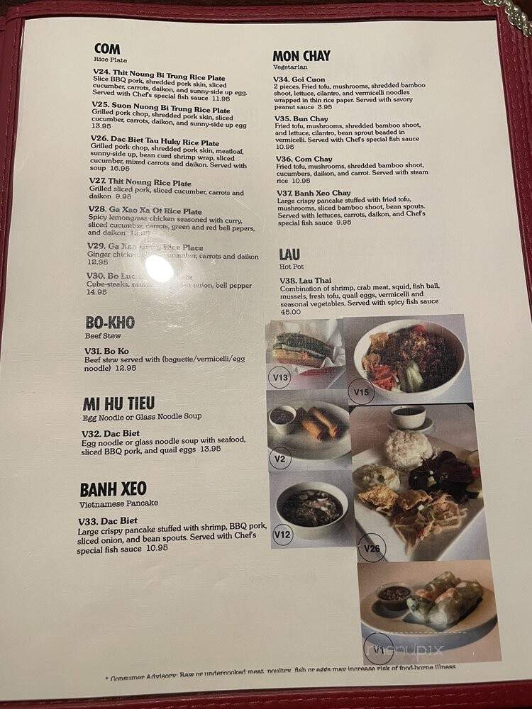 Dai Viet - Nashville, TN menu_pic