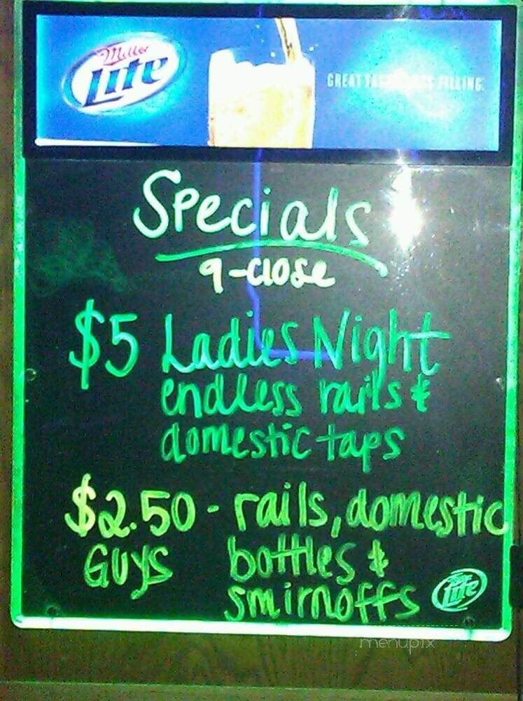 Sledsters - Grand Forks, ND menu_pic