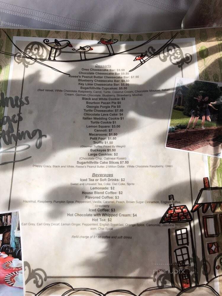Sugar Hill Bakery - San Antonio, TX menu_pic