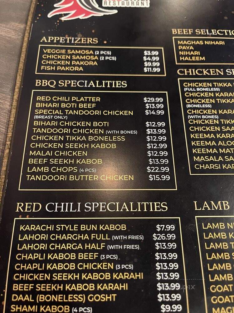 Red Chili's Halal Tandoori Restaurant - Northridge, CA