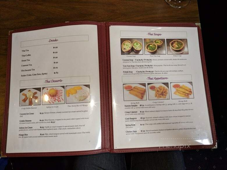 Siamese Basil Thai - Norcross, GA menu_pic