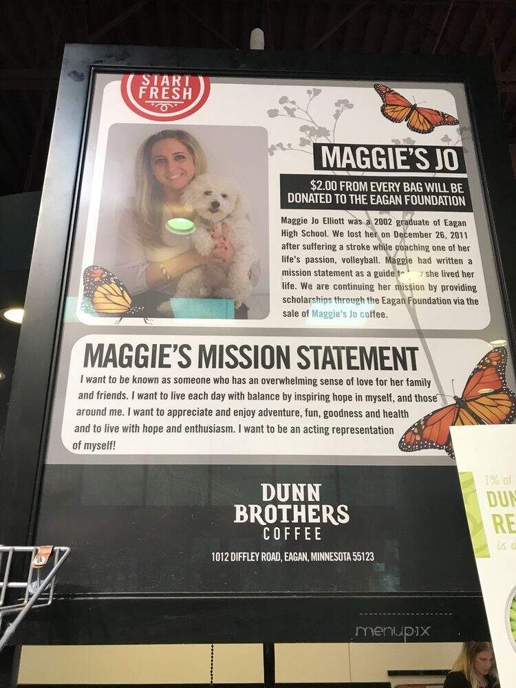 Dunn Bros Coffee - Eagan, MN menu_pic