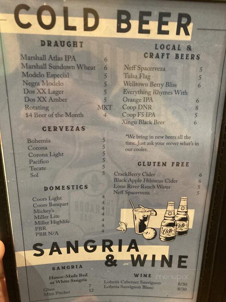 Elot Cafe and Catering - Tulsa, OK menu_pic