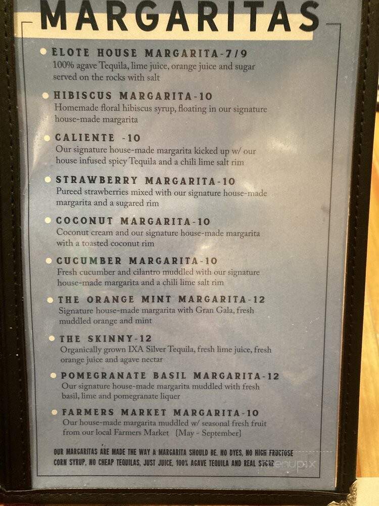 Elot Cafe and Catering - Tulsa, OK menu_pic
