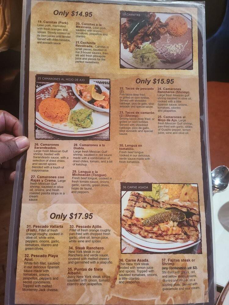 Lindo Michoacan - Las Vegas, NV menu_pic