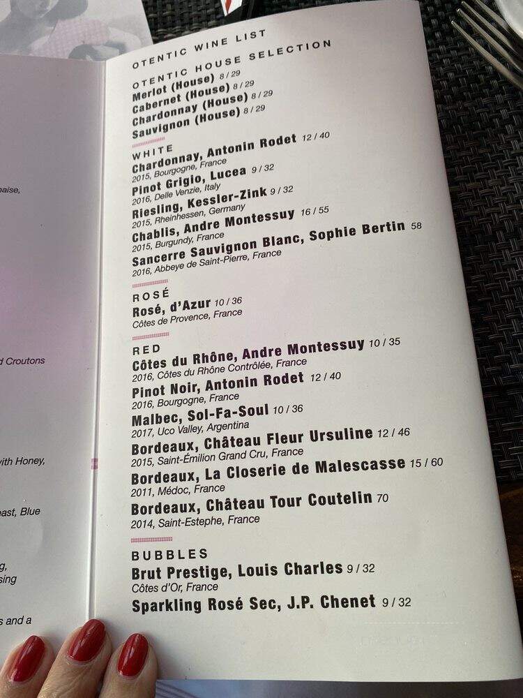 Otentic Restaurant - Miami Beach, FL menu_pic