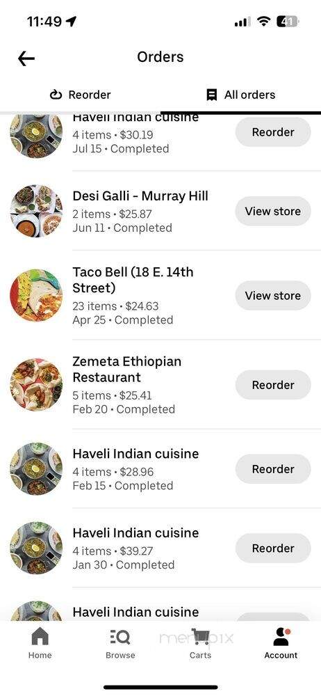 Haveli Indian Cuisine - Rochester, NY menu_pic