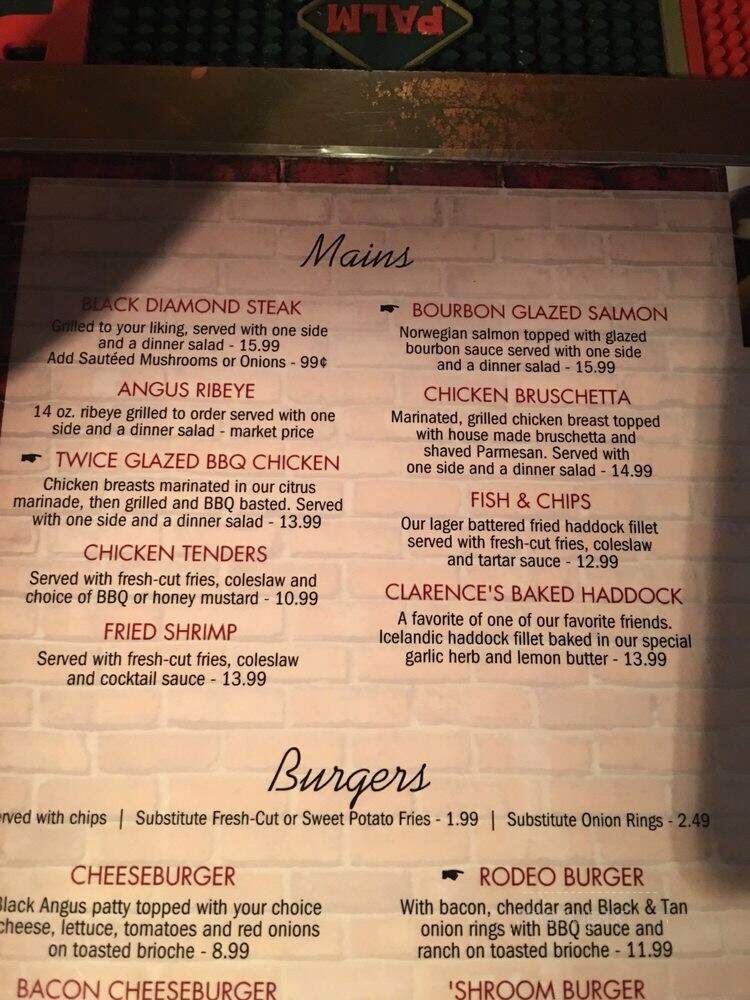 Penguinn Hotel - Stevens, PA menu_pic