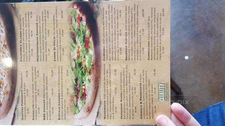 Flippers Pizzeria - Orlando, FL menu_pic