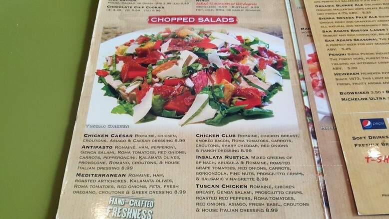 Flippers Pizzeria - Orlando, FL menu_pic