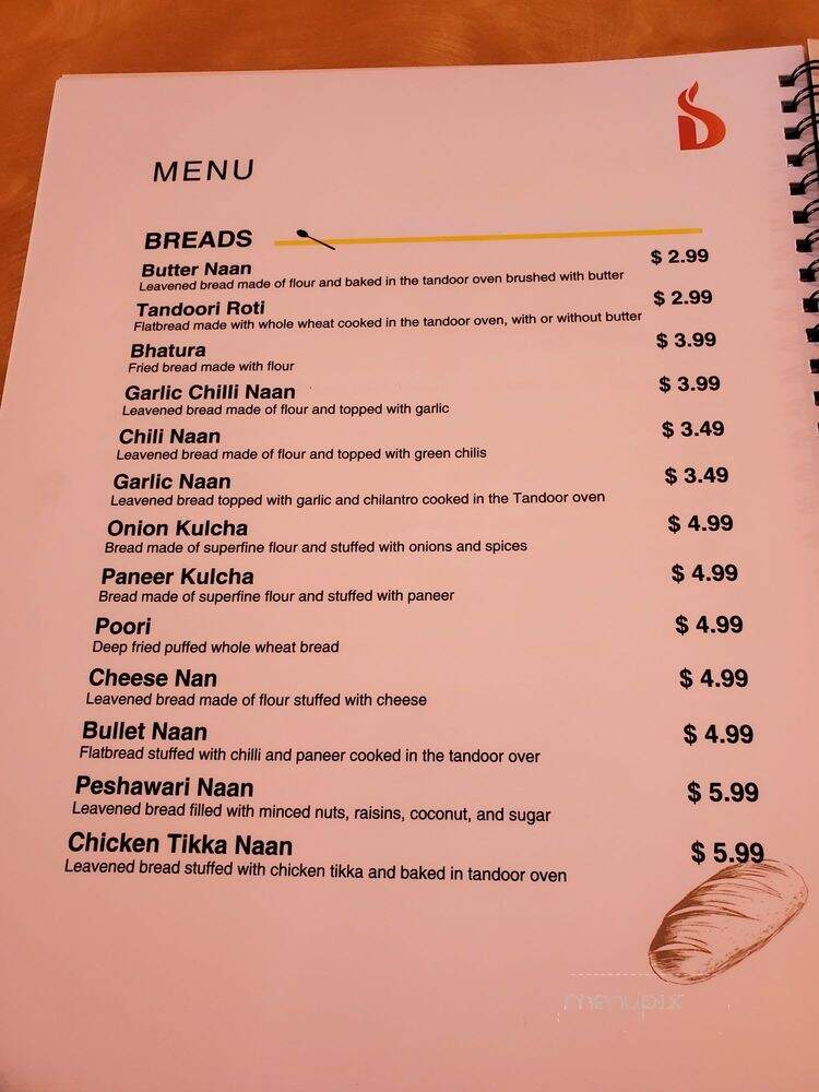 Tandoor Indian Cuisine - Brandon, FL menu_pic