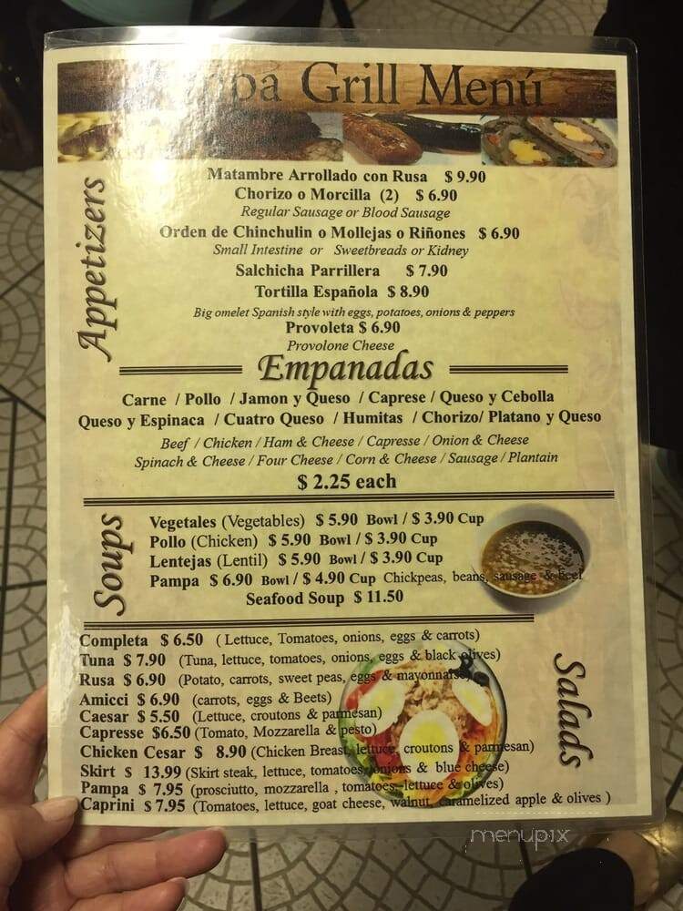 Pampa Grill & Market - Houston, TX menu_pic