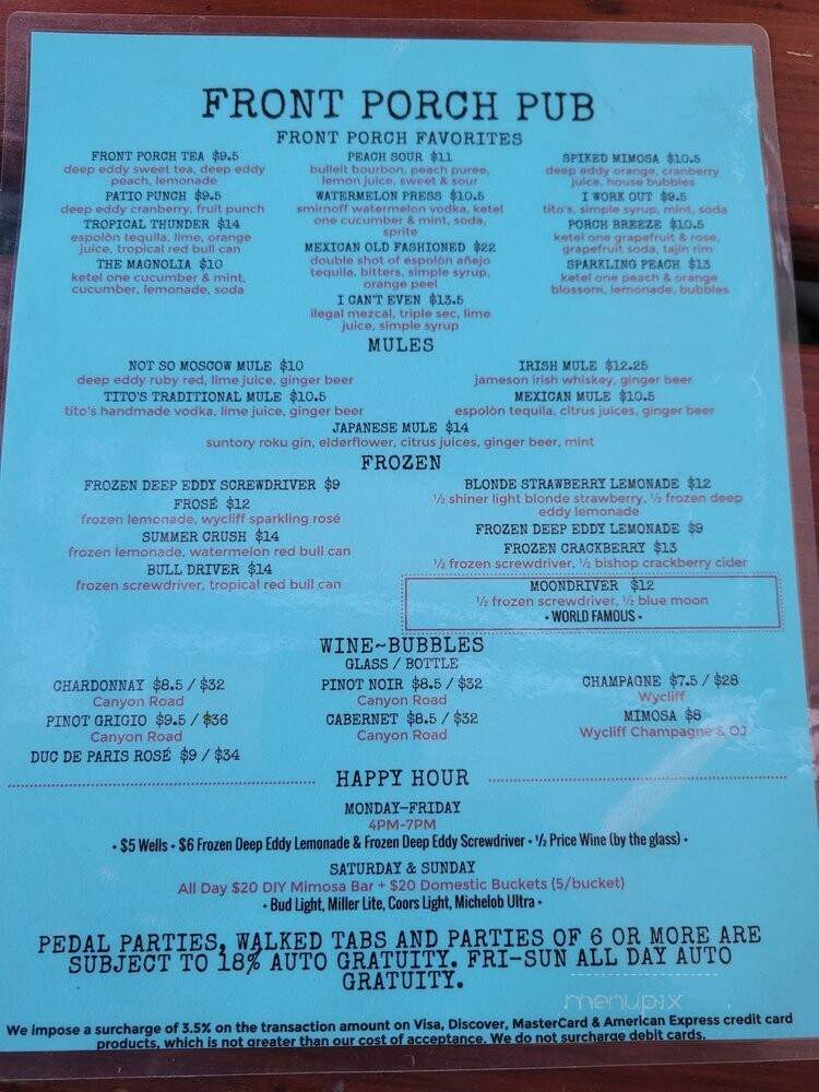 Front Porch Pub - Houston, TX