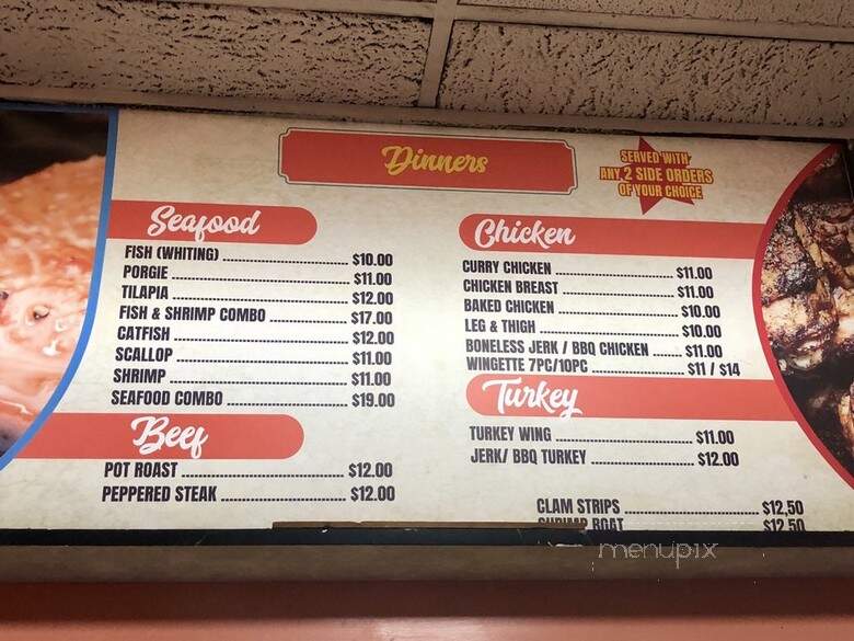 Seamorhen Fish & Chicken Centerng - Jamaica, NY menu_pic