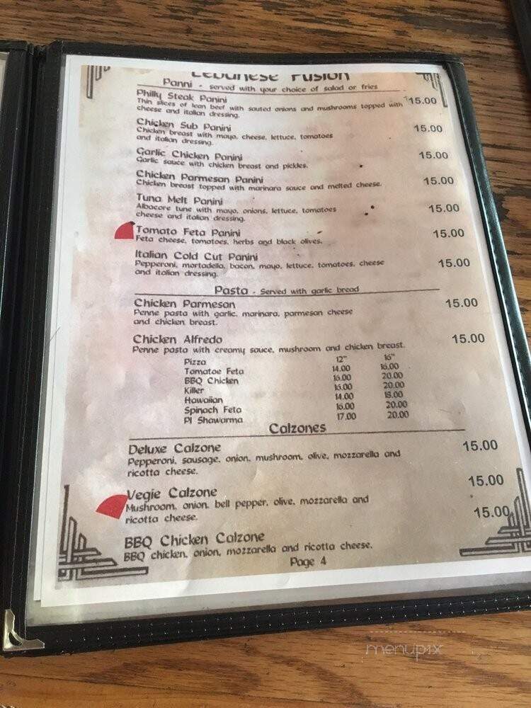 Pi on Sunset - West Hollywood, CA menu_pic