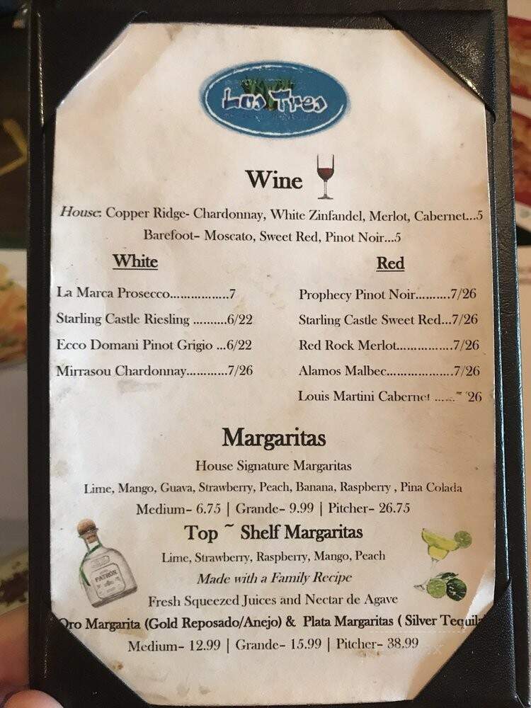 Los Portales Mexican Restaurant - Durham, NC menu_pic