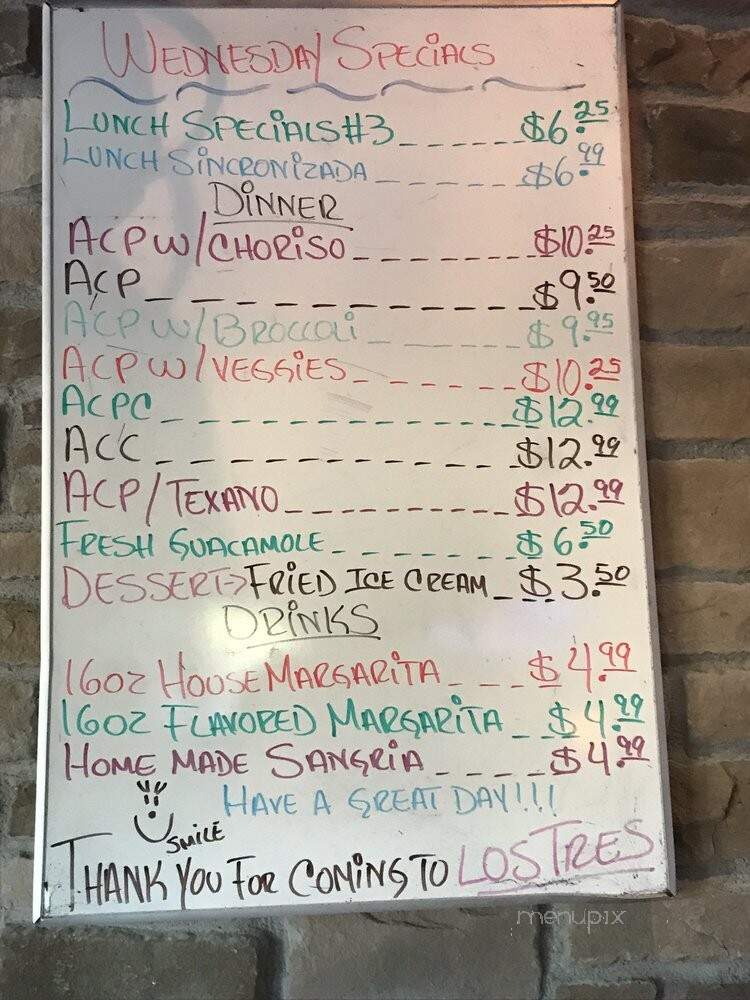 Los Portales Mexican Restaurant - Durham, NC menu_pic