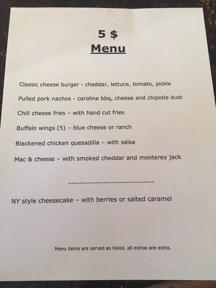 Knucklehead's - San Clemente, CA menu_pic