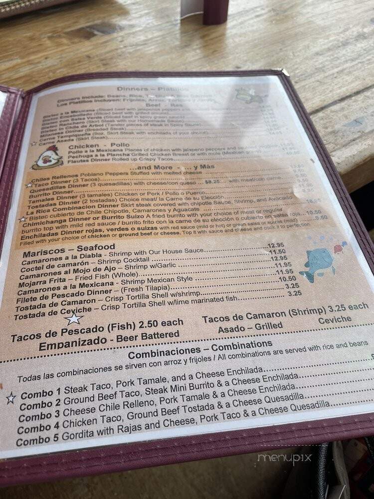 North of the Boarder - Carpentersville, IL menu_pic