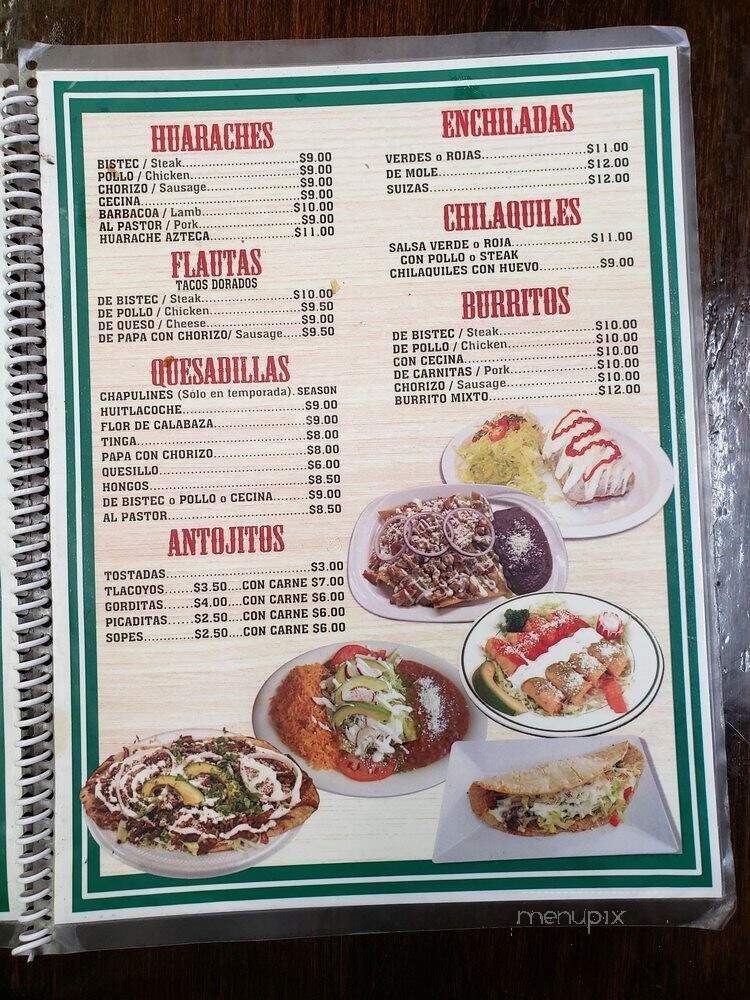 La Espiga - Corona, NY menu_pic