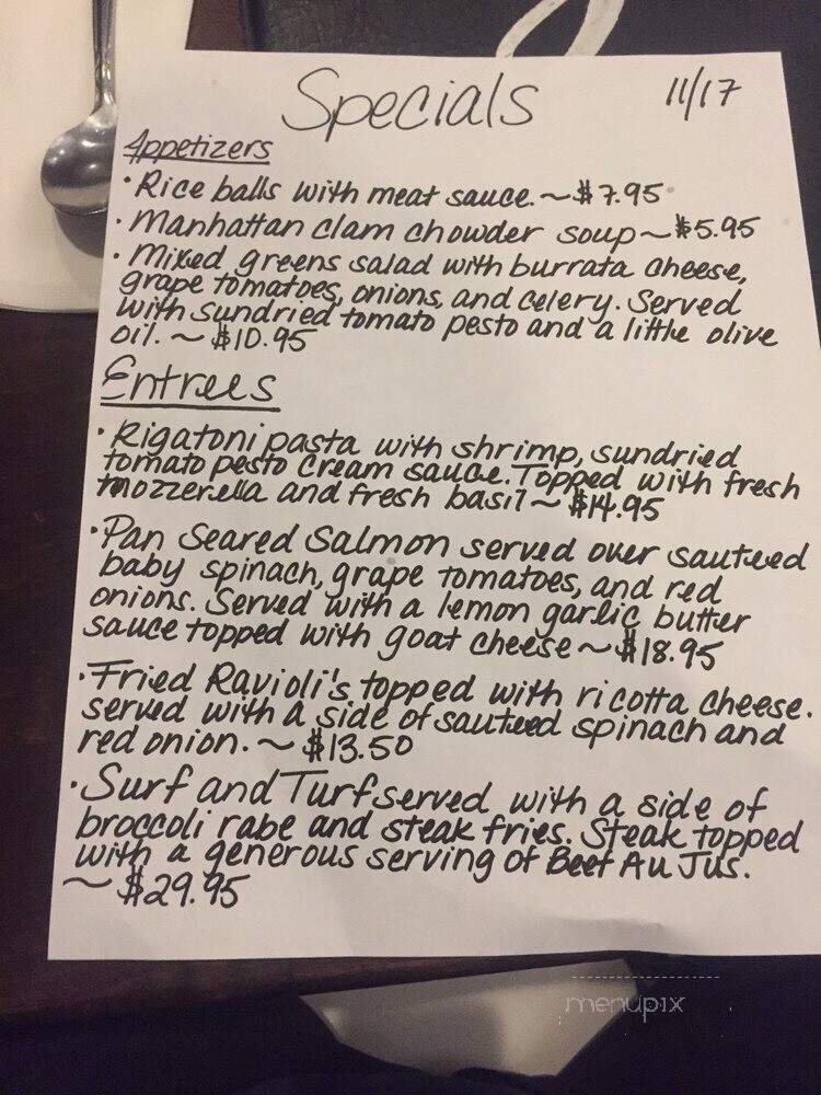 Joes Pizza II - Manasquan, NJ menu_pic