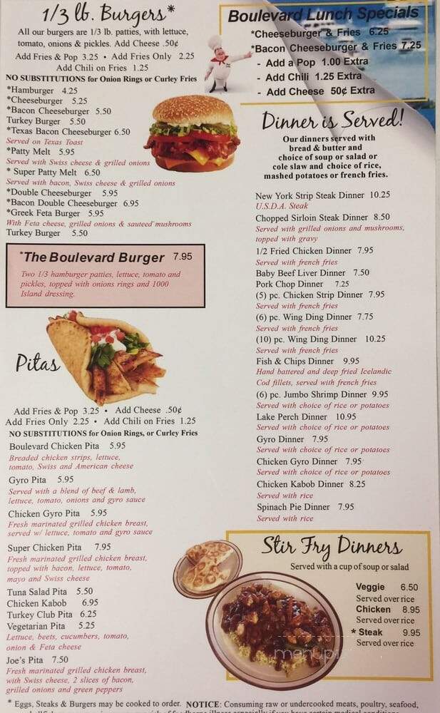 Linda's Place - Harrison Township, MI menu_pic