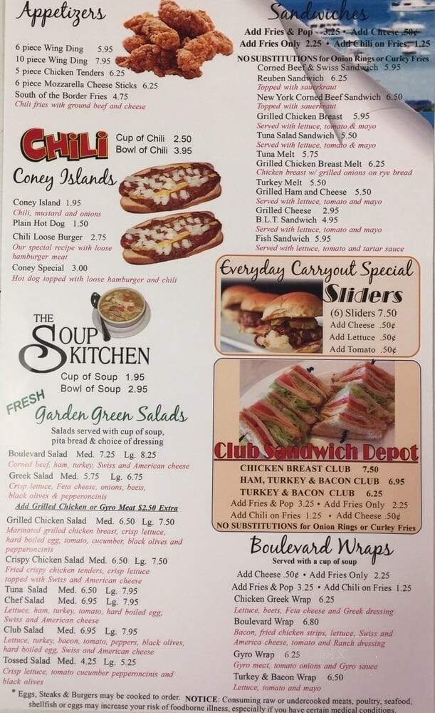 Linda's Place - Harrison Township, MI menu_pic