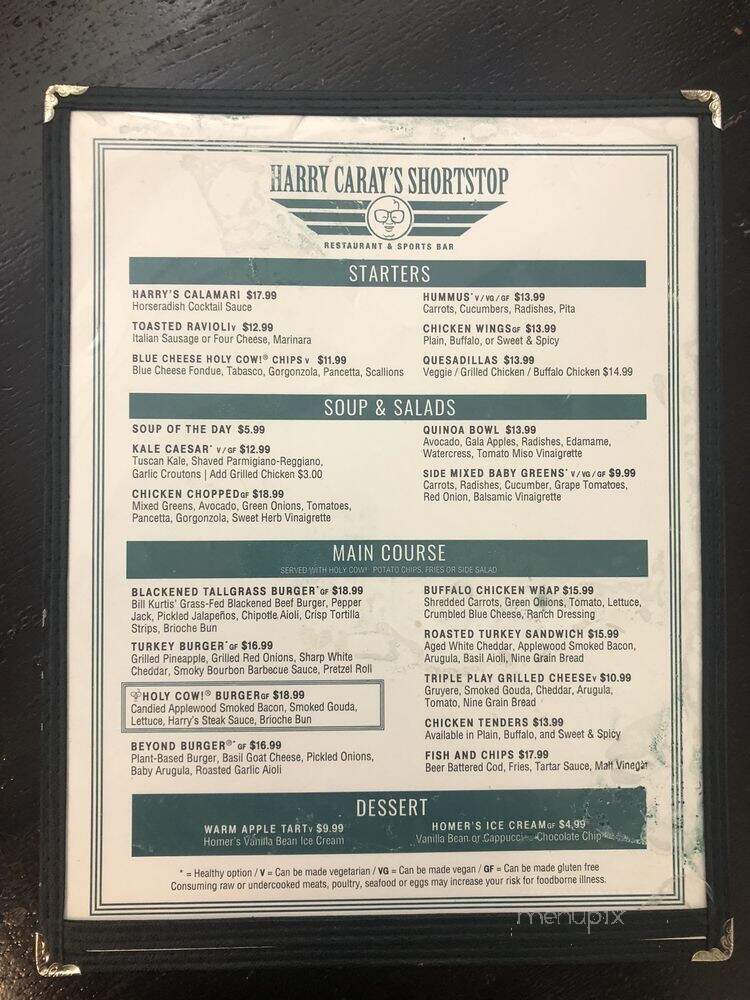 Short Stop Fast Food - Chicago, IL menu_pic