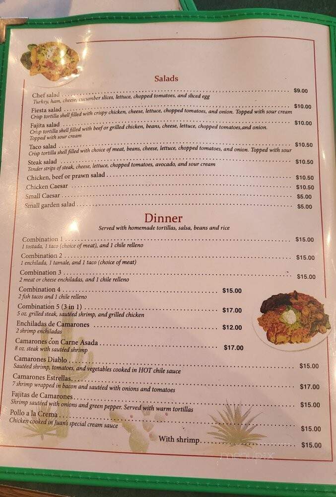 Taqueria 7 Estrellas Restaurante - Tigard, OR menu_pic