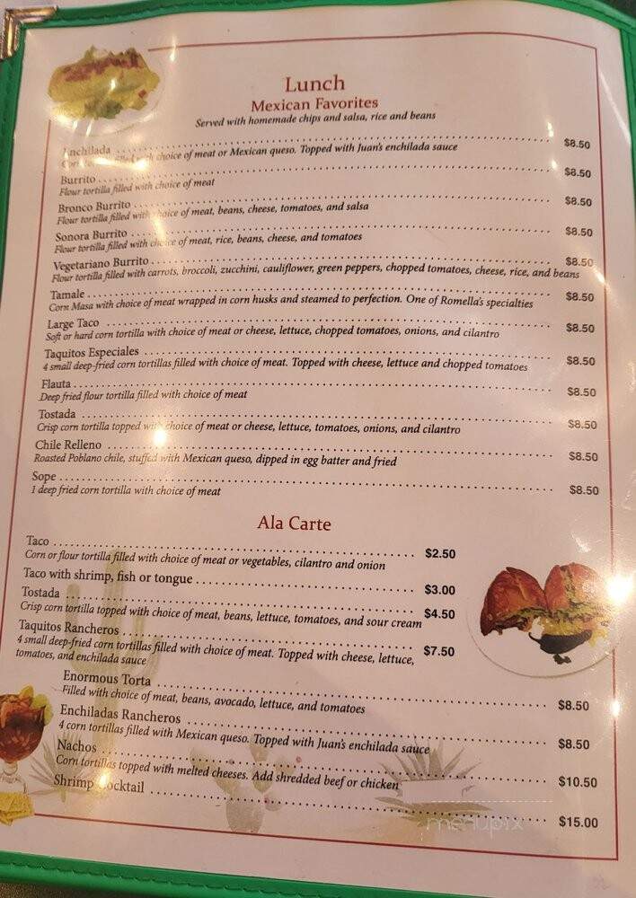 Taqueria 7 Estrellas Restaurante - Tigard, OR menu_pic