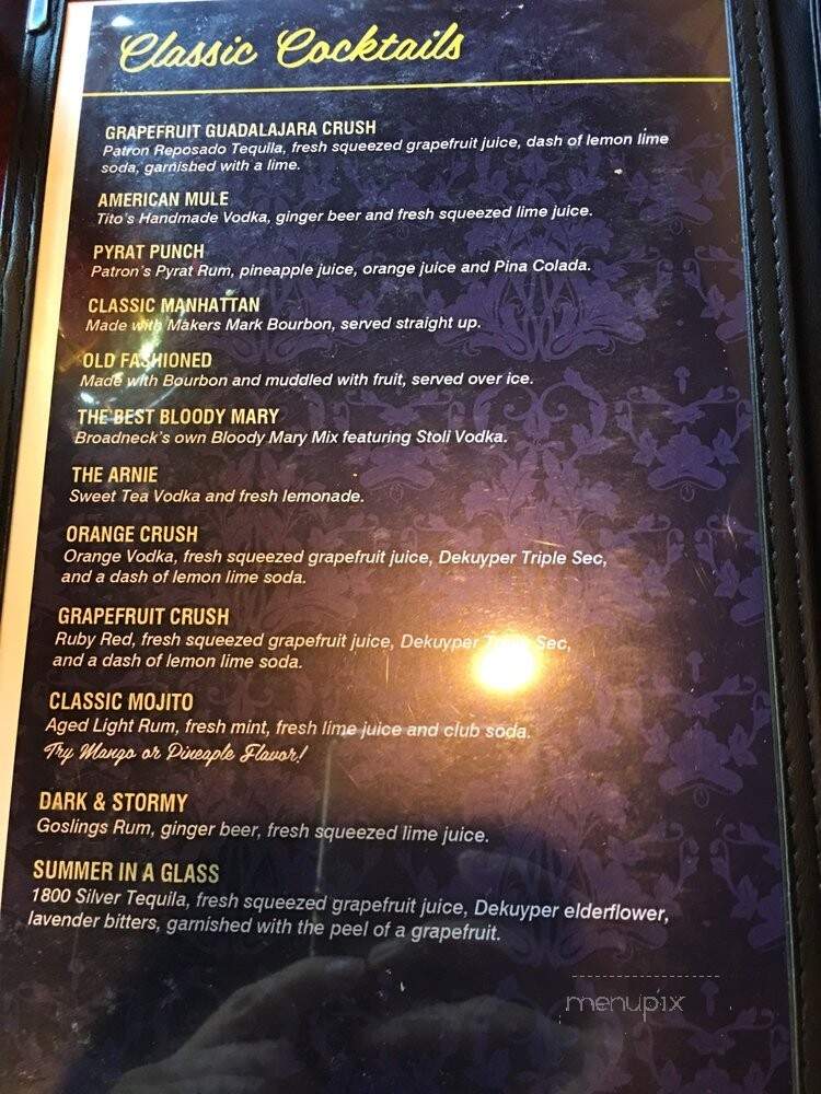 Broadneck Grill - Annapolis, MD menu_pic