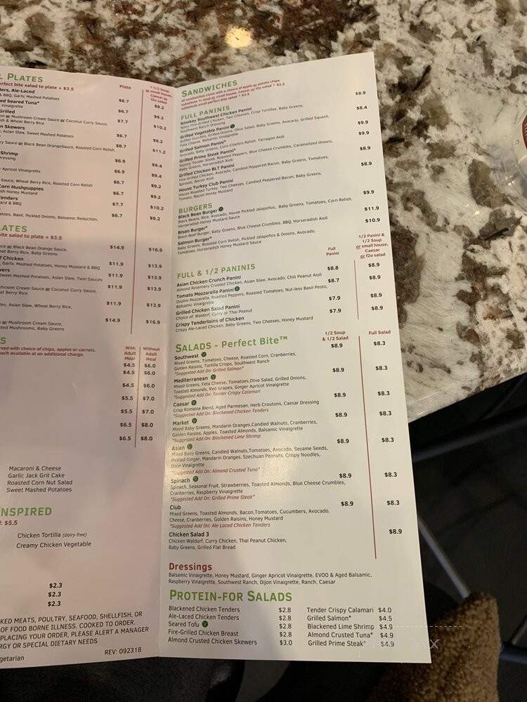 Fresh 2 Order, f2o Buckhead - Atlanta, GA menu_pic