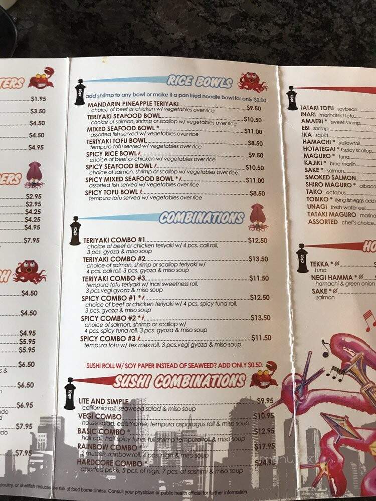 Sushi Groove - Salt Lake City, UT menu_pic