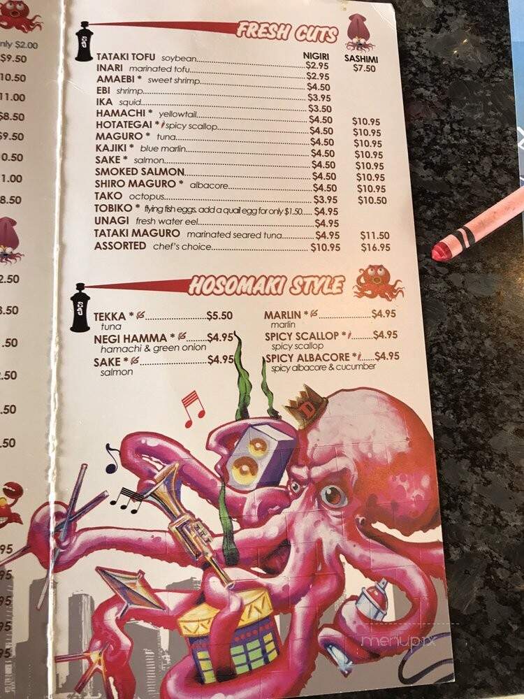 Sushi Groove - Salt Lake City, UT menu_pic