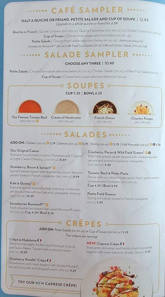 La Madeleine - Kingwood, TX menu_pic