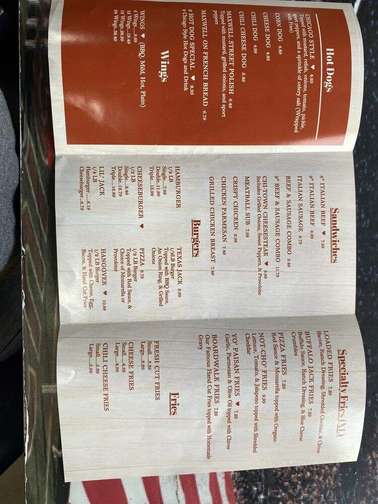 Big Jacks Chicago Style Red Hots - Round Lake Park, IL menu_pic