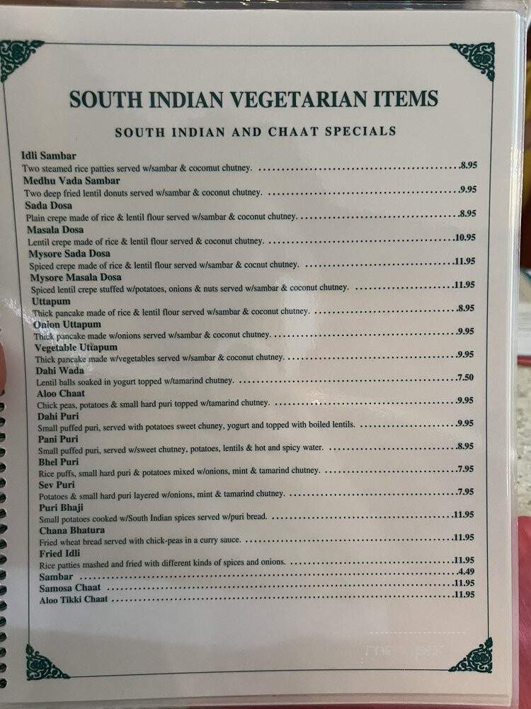 Touch of Asia Indian - Overland Park, KS menu_pic