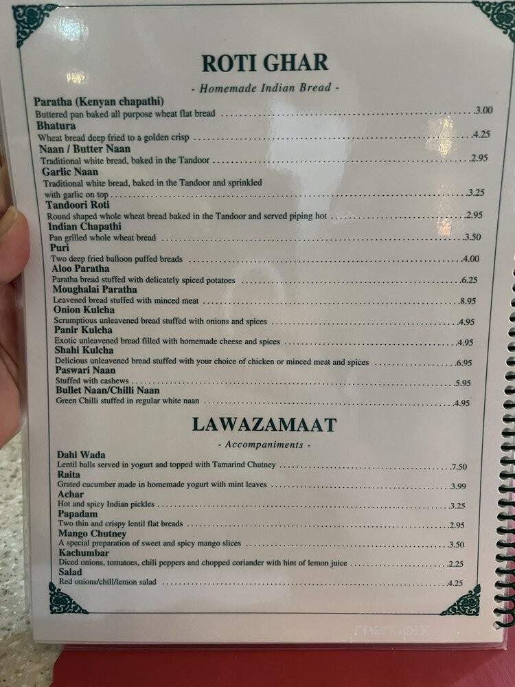 Touch of Asia Indian - Overland Park, KS menu_pic