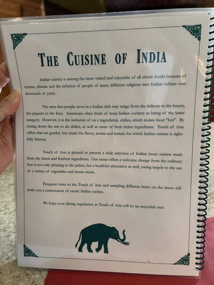 Touch of Asia Indian - Overland Park, KS menu_pic