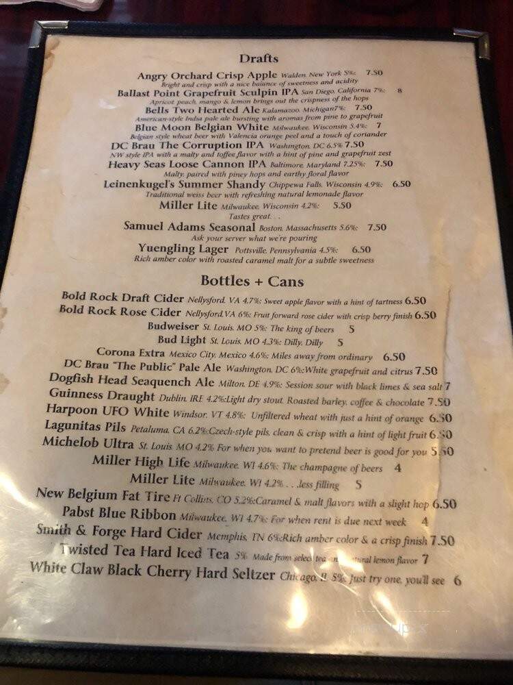 Hamilton's Bar Grill - Washington, DC