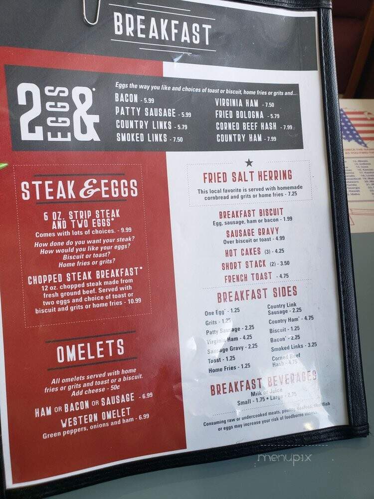 Frank's Trucking Ctr - Chesapeake, VA menu_pic