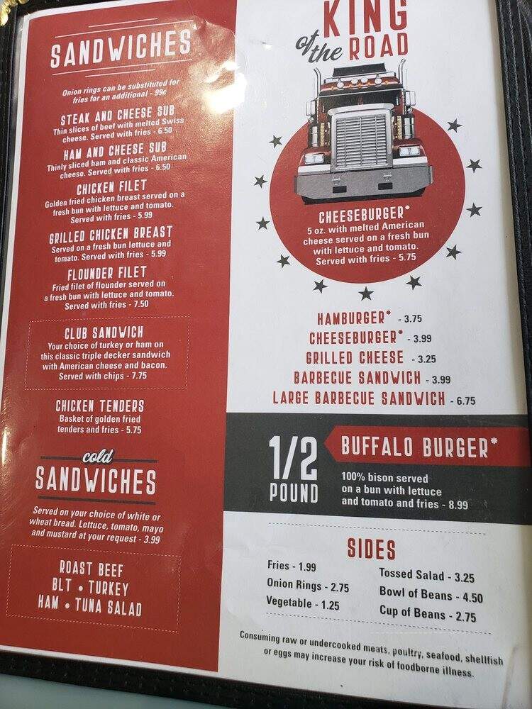Frank's Trucking Ctr - Chesapeake, VA menu_pic