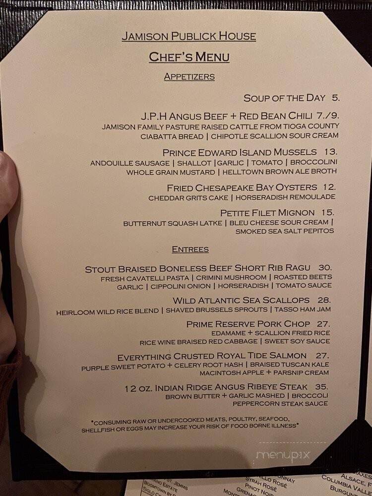 Geryville Public House - Pennsburg, PA menu_pic