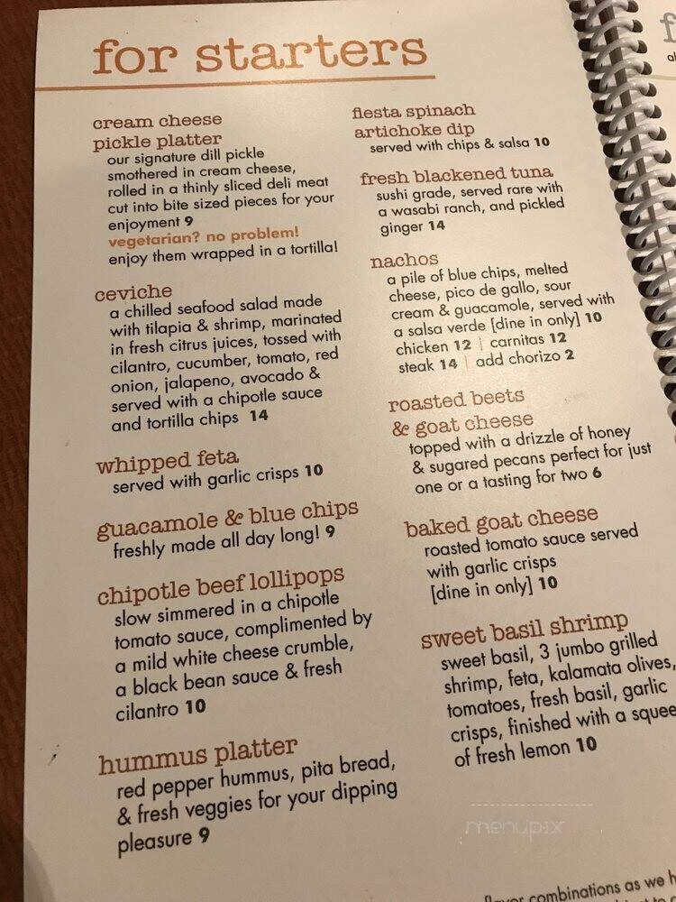 Cafe Fresh - Moline, IL menu_pic